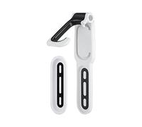 MXRGUMVI Bike Wall Mount Bike Rack for Garage Vertical Cycling Holder for Bicycles Black White, 35.5x7.5x17.5 cm