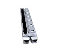 MXRGUMVI Billiard Stick Holder Billiard Games Snooker Cue Locating Clip Pool Cue Rack Argent, Silver, 39.5x3.2 cm