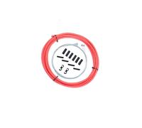 MXRGUMVI Brake Shift Housing Set Replacement Professional Cycling Components Modified Component Bike Cable Kit Replace Accessory Red