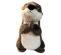 MXRGUMVI Cartoon Stuffed Otter Toys Living Room Decoration for Adults Kids Boys Girls 30 cm