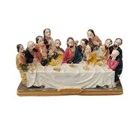 MXRGUMVI Jesus and The 12 Disciples at the Last Supper Statue Christian Figurine