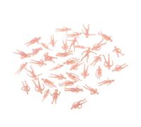 MXRGUMVI Model Trains People Figures 1:87 Scale Painted Beach Crowd Miniatures HO