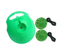 MXRGUMVI Pickleball Trainer with 40 Holes Pickleball Ball for Sports Outdoor Exercise Green Ball