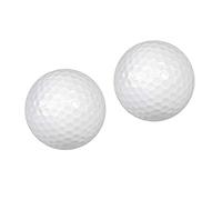 MXRGUMVI Portable 2 Pcs Rubber Golf Balls Indoor Outdoor Practice Training Aids Sports