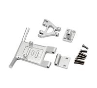 MXRGUMVI RC Front Guard & Bumper for Wltoys 124016 124018 Crawler Buggy Trucks Parts Silver