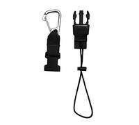 MXRGUMVI Scuba Dive Light Camera BCD Lanyard with Quick Release Buckle Clip Black B
