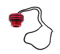 MXRGUMVI Scuba Diving Dive Tank Valve Threaded Dust Plug Cap Protection Cover Red