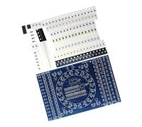 MXRGUMVI SMD Component Welding Practice Board Soldering Kit Resitor Diode Transistor