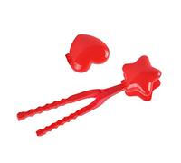 MXRGUMVI Snow Ball Maker Clip Toy Snow Play Clamps Sand Mold for Winter Kids Adults Star and Heart, 34x7.5 cm