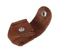 MXRGUMVI Soft Leather Chalk Holder Chalk Case with Lip and Snap Fastner for Pool and Billiards Cue Chalk