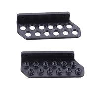 MXRGUMVI Wall-mounted 12 Arrow Holder Organizer Display Rack Stand Hunting Black