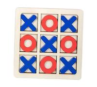 MXRGUMVI Wooden Tic TAC Toe Classic Leisure Intelligent Party Favors Educational Toys Type A