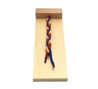 MXRGUMVI Wooden Weaving Board Learning Practical Skill Training Braid Weaving Tools