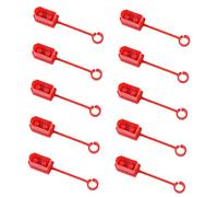 MXRGUMVI XT60 Male Female Plug Dust Protector Shell for Lipo Battery red, 10 pcs red