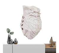 Mxshc Animal Led Wall Lamp Creative Owl Eagle Shaped Sculpture Lamp, Resin Animal Statue Sconces Wall Lighting Decorative Atmosphere Rendering Lamp for Kitchen, Living Room, Children Room