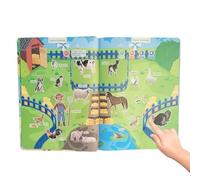 Mxshc Baby Books with Sound - Baby Talk Book | 14 Themes 260 Words Electronic Interactive Spelling Talking Toy for Reading Practice Language Learning Speech