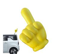 Mxshc Car Antenna Topper Hand Gesture - Car Antenna Ball,Cute Auto Accessories for Exterior Decor Most Vehicle RV Truck Trailer Tractor Home