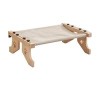 Mxshc Cat Perch For Indoor Cats - Wooden Cat Windowsill Shelf - Adjustable Cat Windowsill Nest, Cat Hammock Seat With Cushioned Bed Cover For Sleeping, Playing, Climbing