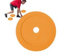 Mxshc Flat Cones Soccer | 5.9in Round Soccer Gear - Soft Small Football Practice Equipment - for School, Daily Practice, Team Training, Coaching, Speed Agility