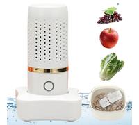 Mxshc Fruit and Vegetable Washing Machine - 4800mAh Portable Fruit and Vegetable Washer,Cordless Multifunctional Cleaning Machine Food Purifier with Rechargeable Battery for Kitchen Cooking Meat