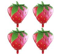 Mxshc Fruit Party Balloons - Fruit Shaped Foil Balloons - Summer Tropical Strawberry Watermelon Jumbo, Photo Props for Birthday Gender Reveal Wedding Party
