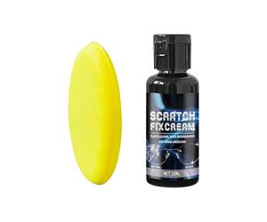 Mxshc Glasses Scratch Repair | Fast Acting Long Lasting Liquid - Eyeglass Scratch Remover Sponge,for Window Screen Phone Sunglasses Camera Mirror Interior