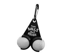 Mxshc Golf Ball Holder Funny Golf Ball Storage Small Golf Ball Rack Portable Golf Ball Prank Holder Stand Golf Bag Attachment Golf Accessories For Golf Lovers Men And Women 10x6.1cm