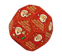 Mxshc Hilarious Exchange Party Game Dice - Kids Christmas Santa Swap Dice - Hilarious Holiday Game Favors for Adults Girls Boys Women Party Entertainment Activity