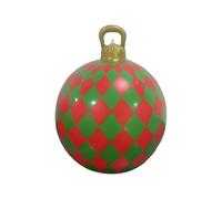 Mxshc Inflatable Christmas Ball Ornaments - 24 Inch Large Outdoor Decor,Christmas Tree Decorations,for Homeowners Decorators Retail Store Event Planners Front Yard Lawn Porch Living Room Bedroom Study