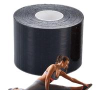 Mxshc Magic Tape for Stomach - Fat Reduction Belly Slimming Waist Cincher | Boob Tape Breast Lift - Breathable 5m for Thighs, Waist, Arms Black