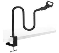 Mxshc Microphone Desk Mount with Clip | Rotatable Thick Tube,Microphone Boom Arm Desk Holder with Clip - for Meeting Remote Learning Recording Live Streaming Game Playing Singing