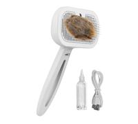 Mxshc Steam Cat Brush | Self-Cleaning Slicker Brush,Multifunctional Pet Hair Removal Comb with Spray, Grooming Tool for Dogs and Cats