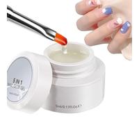 Mxshc Thick Nail Glue,5Ml Multifunctional Strong Long Lasting,Super Strong Nail Tips Gels | for Beauty Manicure Salon Daily Design Home Fashion Styling