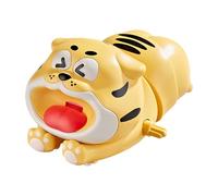Mxshc Windup Toys - Tiger-Shaped Baby Windup Animal Toy - Crawling Mechanism Early Education Children Souvenirs for Boys Girls Preschoolers Baby Study Room Bedroom