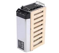 Mxtech Stainless Steel Sauna Stove Heater 220V-240V 3KW -Internal Control Type Heating Tool for Sauna Room, 176.5-317.8 Cubic Feet Home Hotel Sauna Room Spa Shower