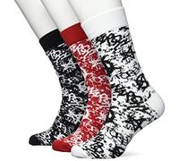 Mxthersocker Unhinged-Anarchy Socks, Multi White, S