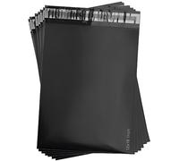 MXtore Postage Bags for Clothes - Pack of 30 - Black -12x16 inch Parcel Mailers for Posting Clothes - Self Seal Postal and Packaging PolyBags - Tear Resistant Mailing and Shipping Bags