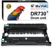 MxVol Compatible Brother DR730 DR-730 Drum Unit, Yields Up to 12,000 Pages, Work with TN730 TN760 TN770 Toner Cartridge, Replacement for Brother HL-L2350DW HL-L2395DW MFC-L2710DW DCP-L2550DW Printer