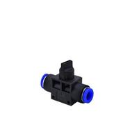 MXXDMOPD 1PCS air connector throttle valve flow control pipe quick-plug 6mm 8mm 10mm 12mm pneumatic manual switch(12mm)
