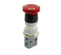 MXXDMOPD 5mm Thread Three Way Two Position Self-Latching Mechanical Valve S3PL-M5