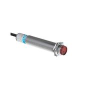 MXXDMOPD Diffuse Reflection Laser photoelectric Sensor M12 Series 10-30V NPN PNP Visible spot 2mm Sensing Distance 15CM Adjustable(Npn No)