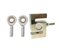 MXXDMOPD S Type Load Cell Sensor HX711 Tension and Compression Test 5kg 10kg 20kg 30kg 50kg 100kg 200kg 300kg 500kg 1000kg(1T with Lift Ring)