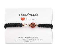 MXXGMYJ Basketball Bracelet for Men Women Daughter Sister Birthday Gifts for Boyfriend Girlfriend Basketball Stuff for Best Friend Friendship Gifts for Women Men Grandson Brother Stocking Stuffers