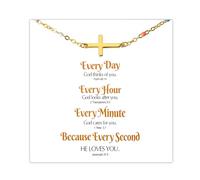 MXXGMYJ Gold Bead Cross Bracelet for Women Christian Baptism Gifts for Her Spiritual Birhday Gifts for Women Friendship Gifts for Best Friend Graduation Gifts for Daughter Sister Inspirational Gifts