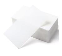 Mxxipp 100pcs Perm Papers for Hair, Thickened End Papers for Hair Perm, High-Temperature Resistant Perm End Paper for Professional Hair Salon Home Use- White