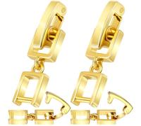 Mxxipp 4pcs Necklace Bracelet Extenders, Foldover Watch Band Extension Clasp, Copper Extension Jewelry Clasps for Jewelry Making- Gold