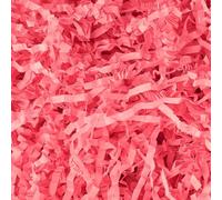 mxxkms 2.2 LB Pink Crinkle Paper Filler - Shredded Paper Perfect for Gift Baskets, Birthdays, Weddings, Christmas, and Craft Projects - Plenty of Fill to Stuff Packaging