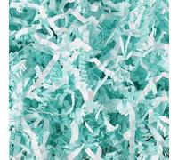 mxxkms 2.2 LB Vibrant Blue Crinkle Paper Filler - Ideal Shredded Paper for Gift Baskets, Easter, Holidays, and Everyday Gifting - Ample Quantity to Fill All Extra Spaces in Your Packages