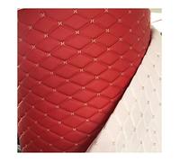 MXYDDP Quilted Faux Leather Fabric, Dark Coffee, 1.6m x 1m, Diamond Stitch, Waterproof, Pile, Synthetic Leather, Fabric