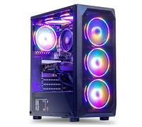 MXZ Gaming PC Computer R5 3500X, RX580, 8G DDR4, NVME 500G, A320,6RGB Fans,Windows 11 Pro Ready to use, Gamer Desktop Computer(R5 3500X| RX580)